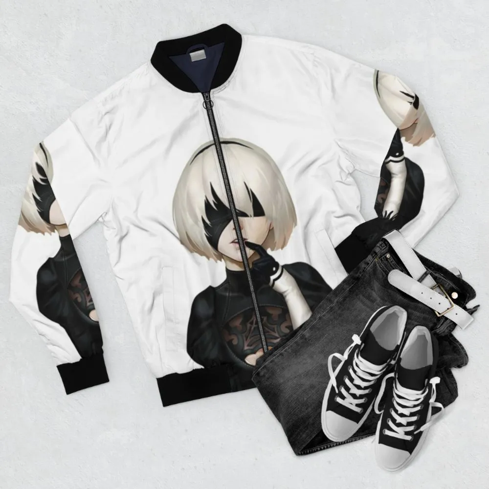 2B Bomber Jacket - Nier Automata Inspired Fashion