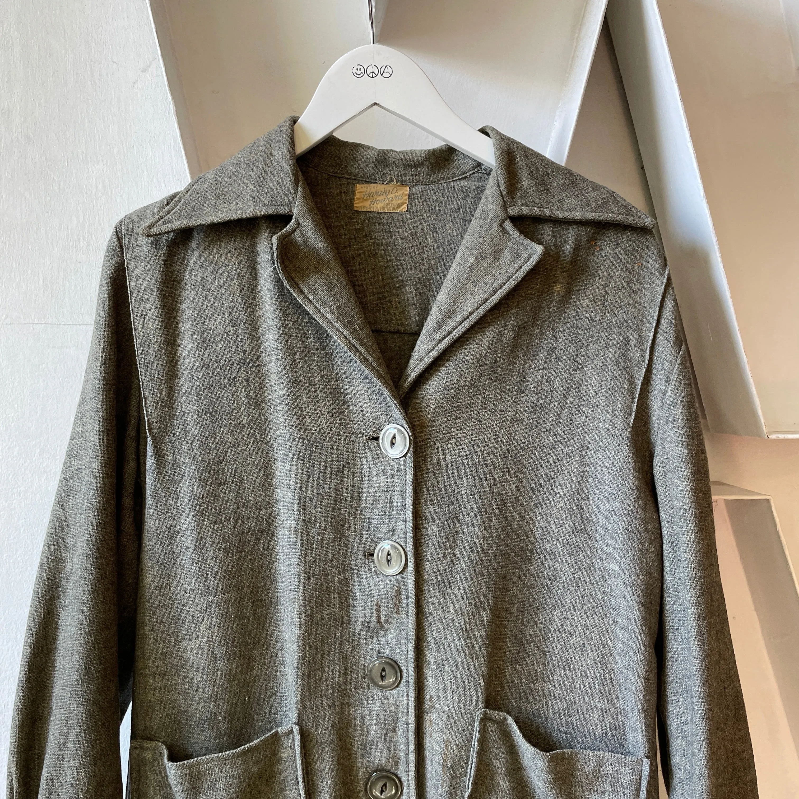 40’s Wool Chore Jacket - Small