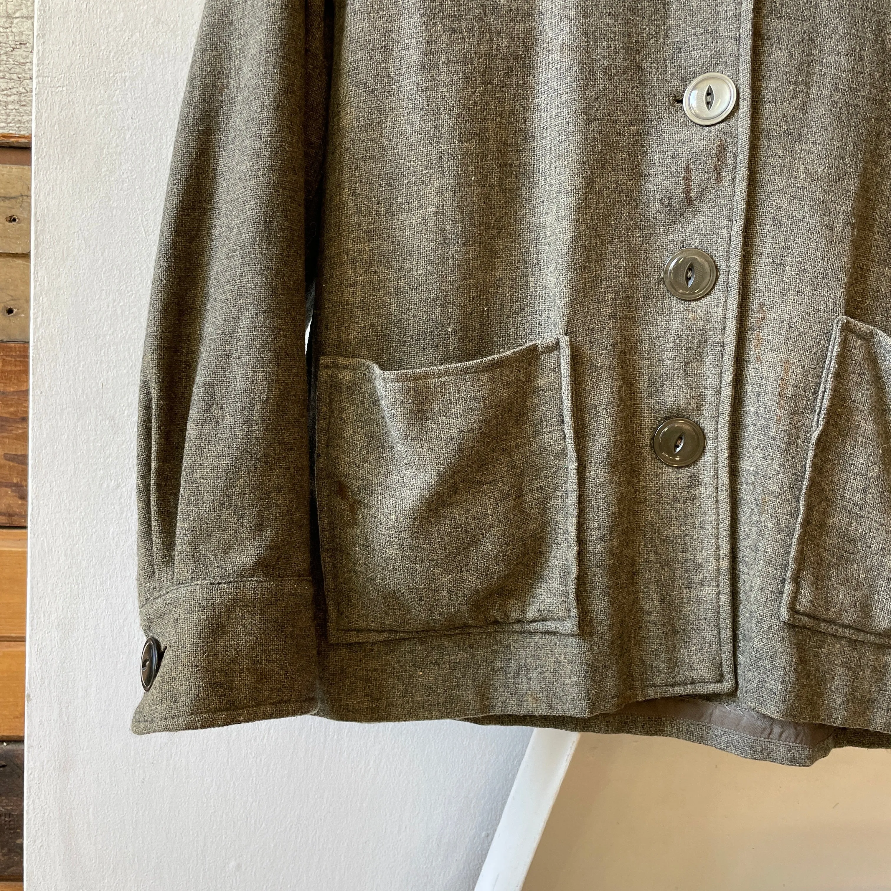 40’s Wool Chore Jacket - Small