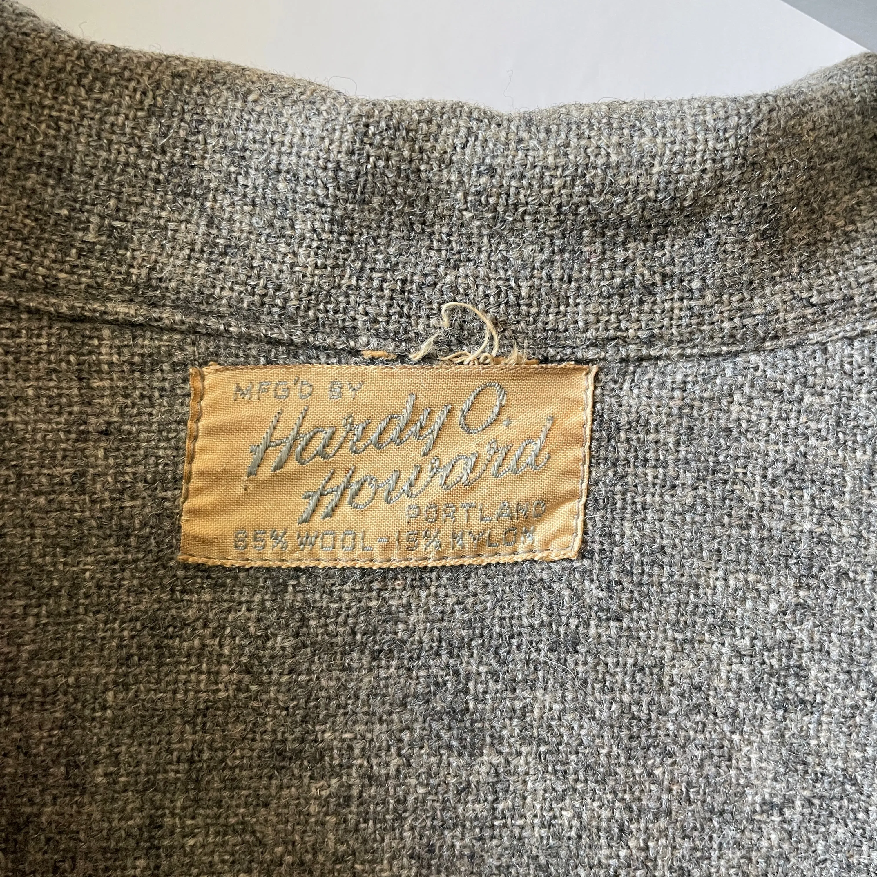 40’s Wool Chore Jacket - Small