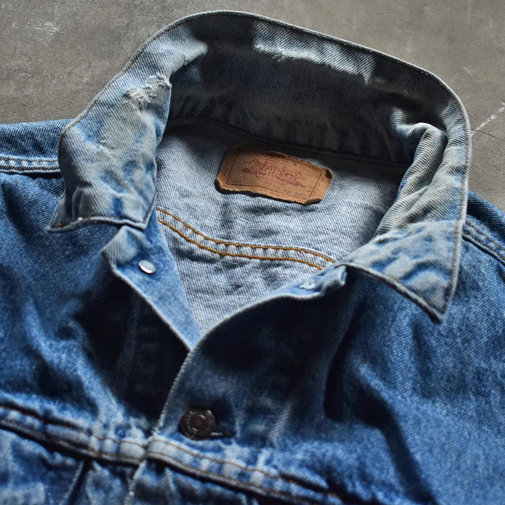 80's　Levi's/リーバイス 50LONG！ 70506-0216 デニムジャケット　USA製　230428