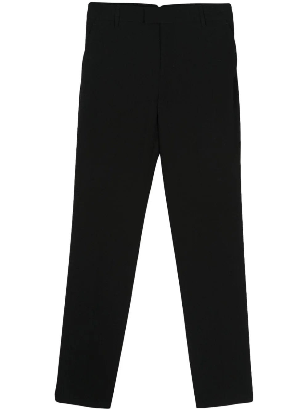 AMI PARIS 2024 Women's Black Straight Pants for the Summer Season