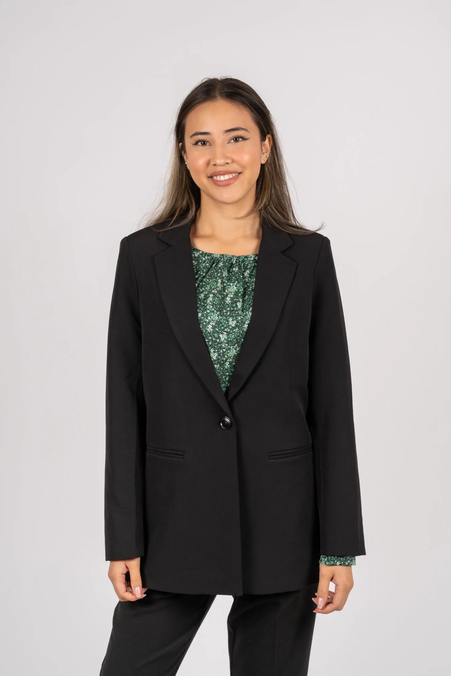 Avery Suit Blazer - Black