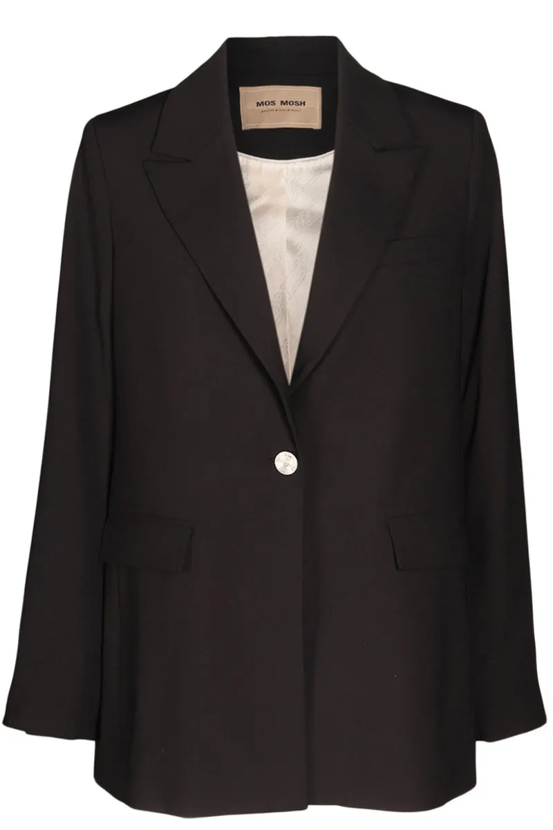 Bine Leia Blazer | Black | Blazer fra Mos Mosh