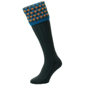 Bisley Hadleigh Diamond Harlequin Shooting Socks