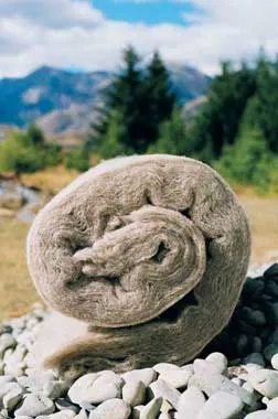 Black Mountain Sheep Wool Insulation for Vans and Such - 24" (Compressed)