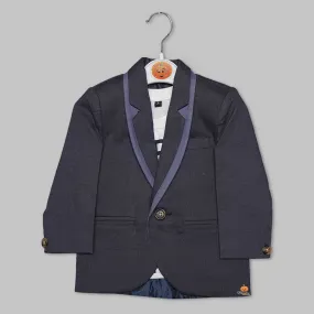 Blue & Green Blazer for Baby Boys