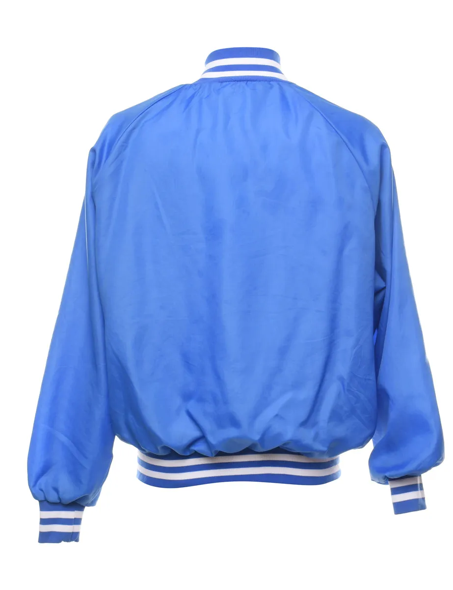 Blue & White Volvo Design Bomber Jacket - XL