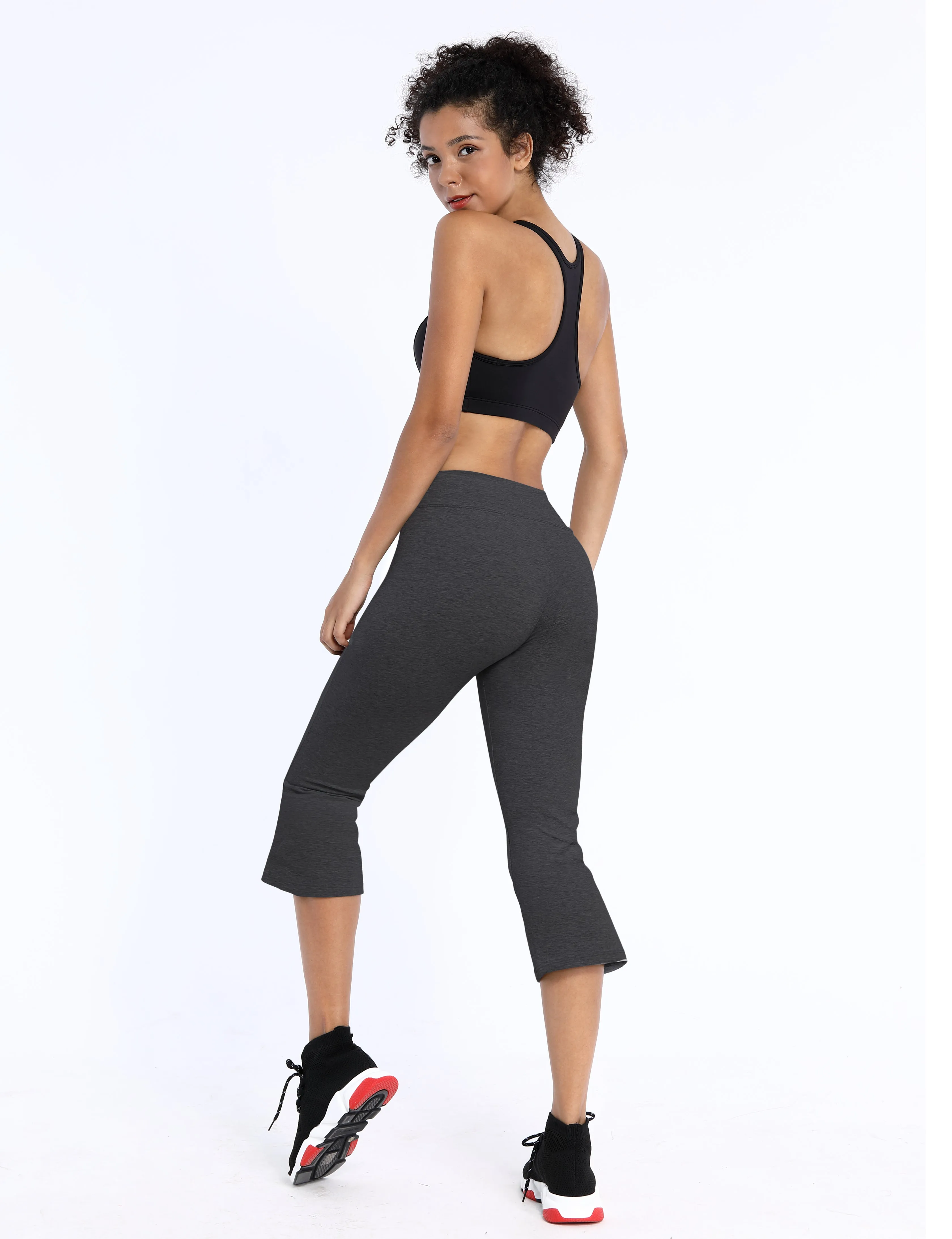 BUBBLELIME 90C/10S Bootcut Sweat Pants 21" inseam_Biking