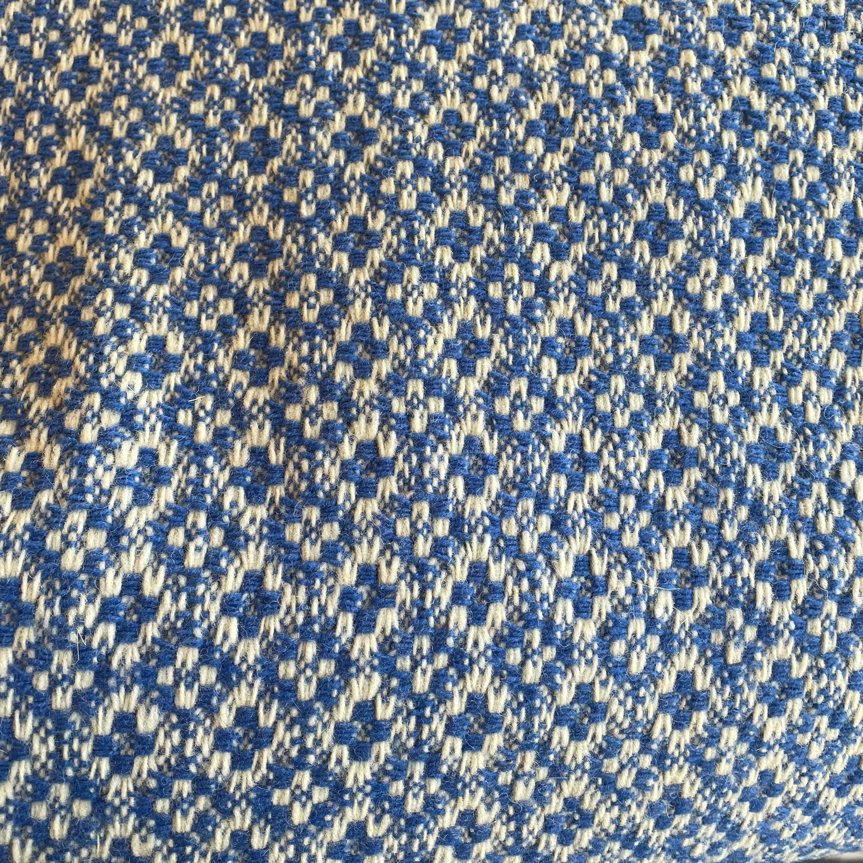 Burel Wool Blanket - Crossing Design *