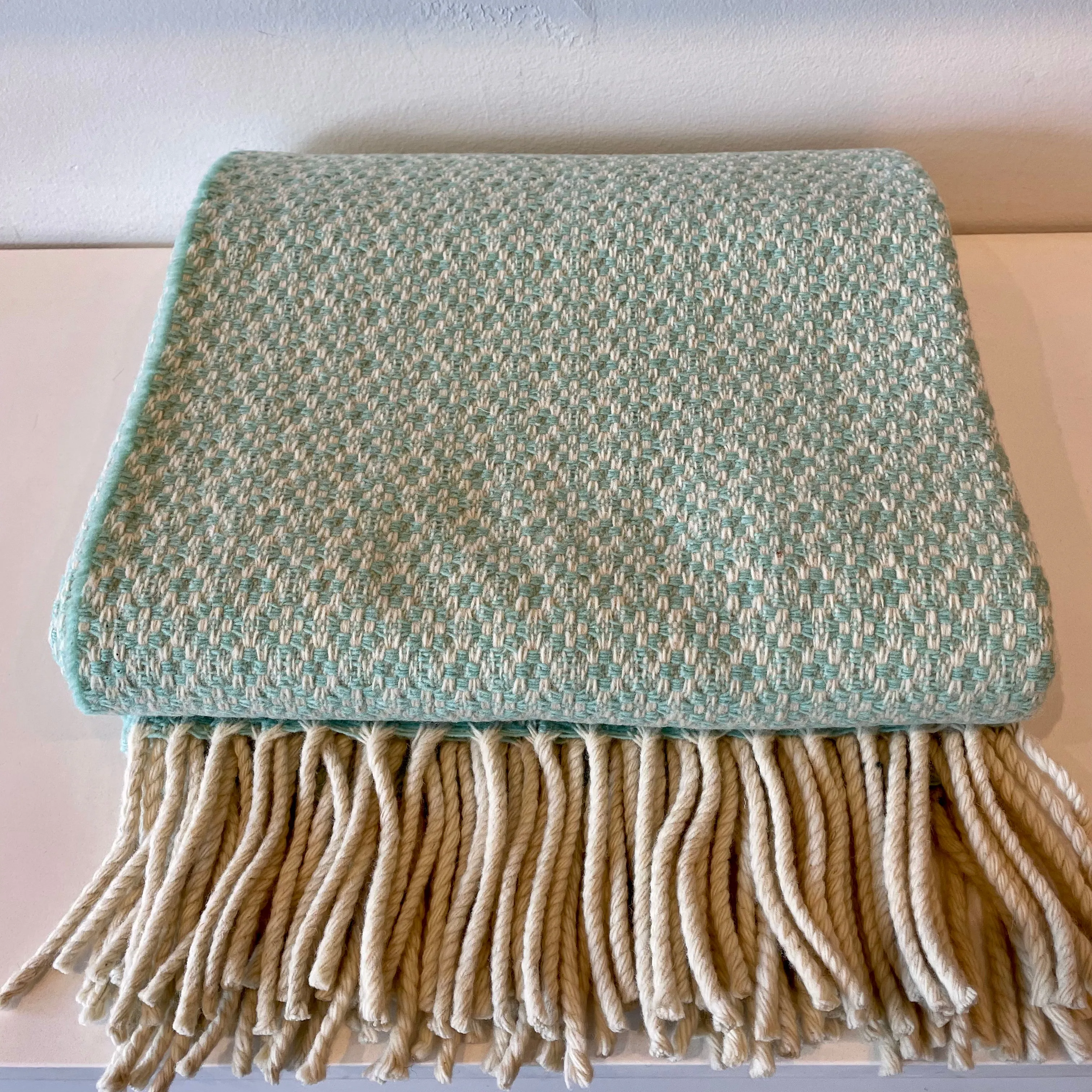 Burel Wool Blanket - Crossing Design *