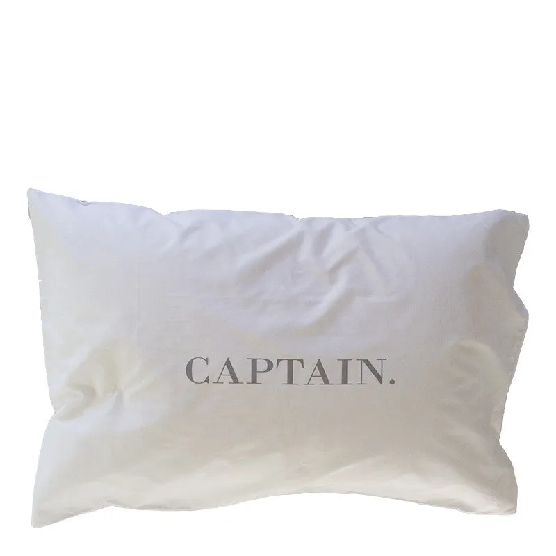 CAPTAIN / FIRST MATE PILLOWCASE SET