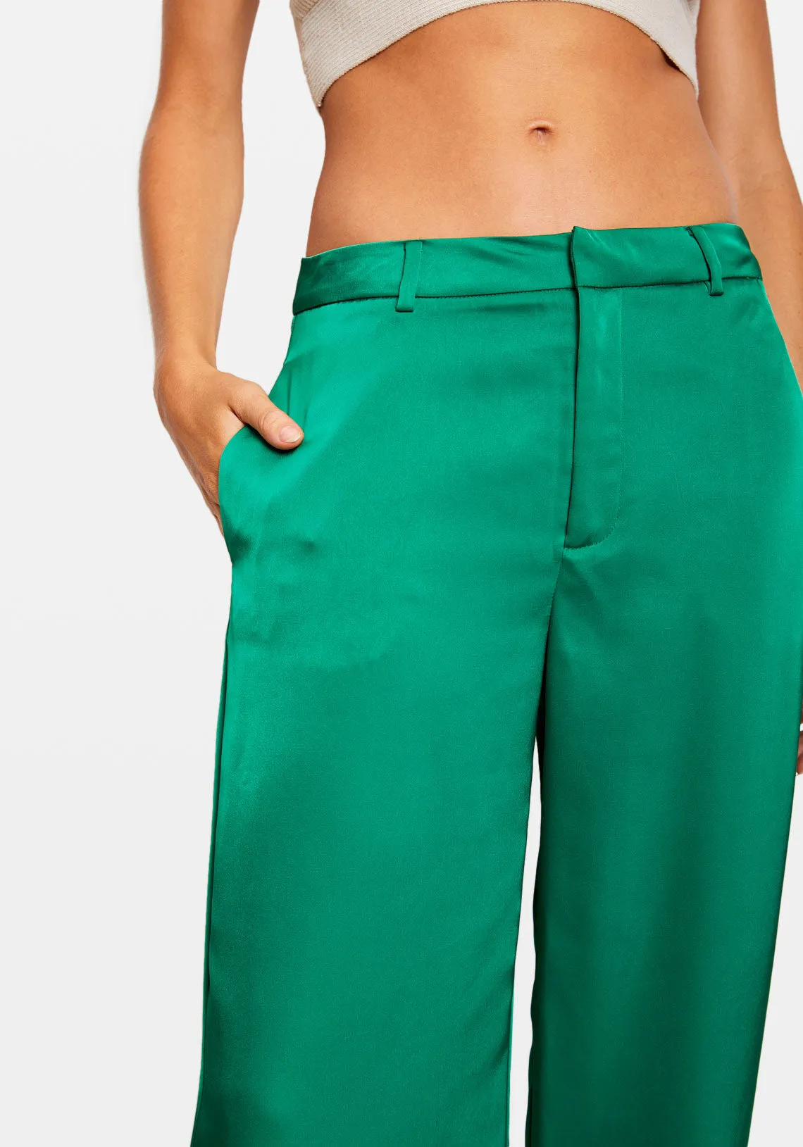 CECILIA MID WAIST TROUSER HOLLY