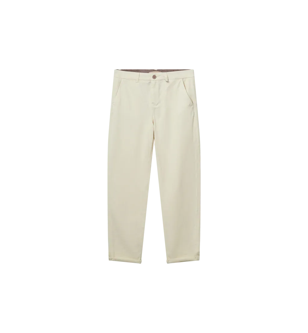 Celest Chino Pants Ecru