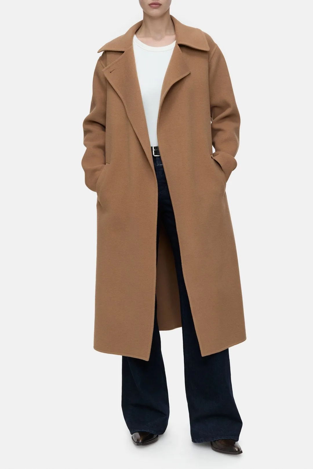 Closed double face coat