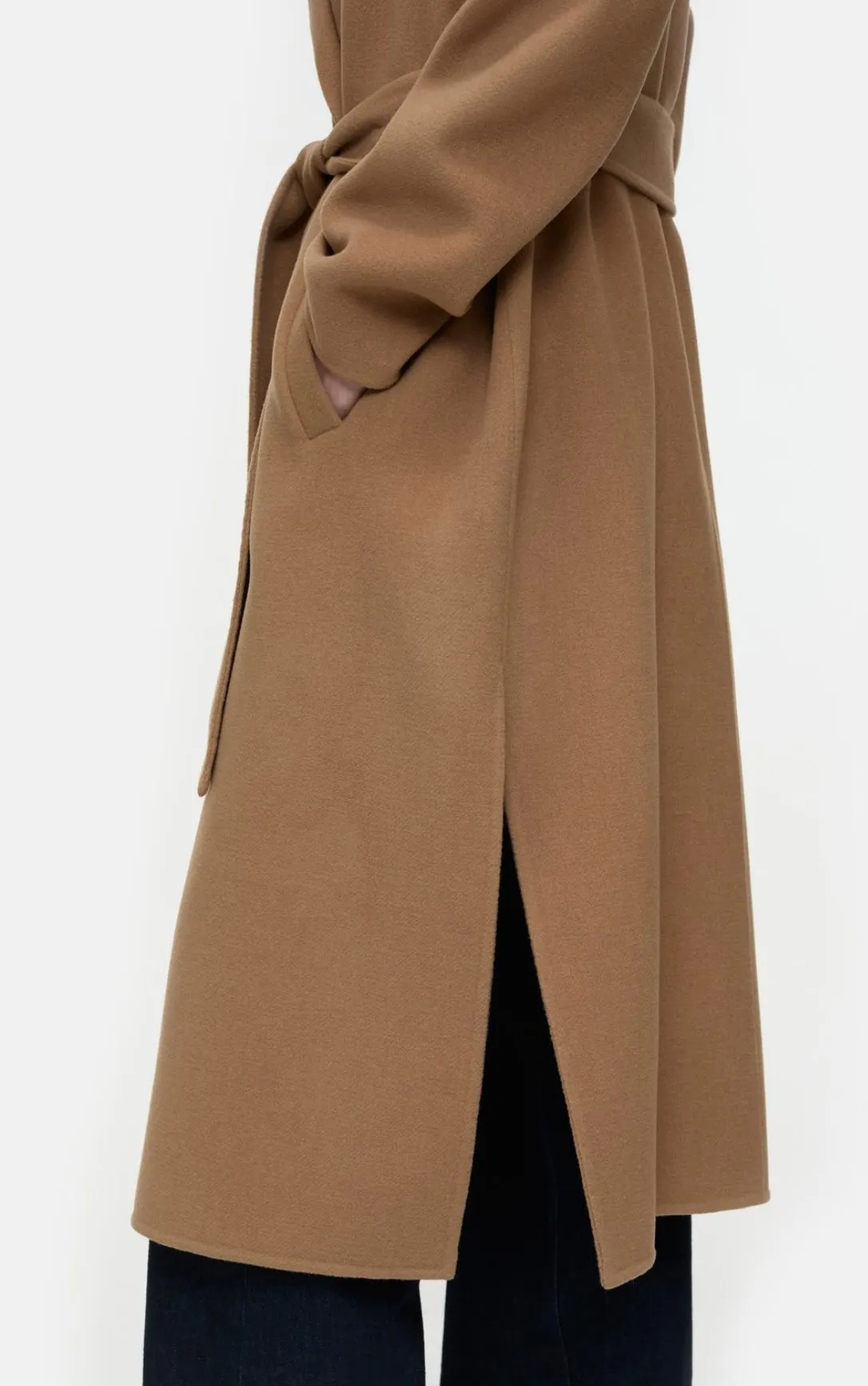 Closed double face coat