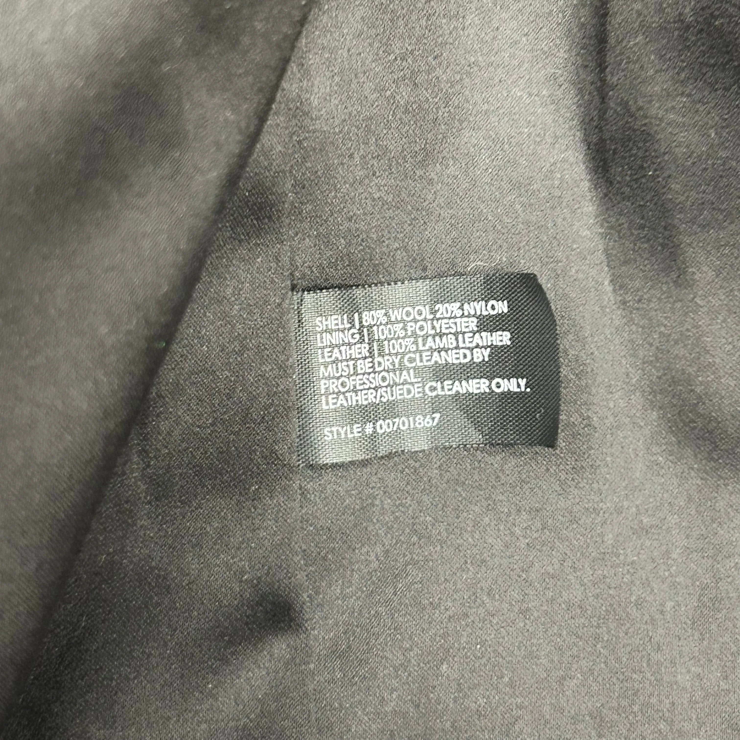 Coat Wool By Club Monaco In Tan, Size: Xs