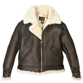 Cockpit USA Men's B-3 Sheepskin Bomber Jacket