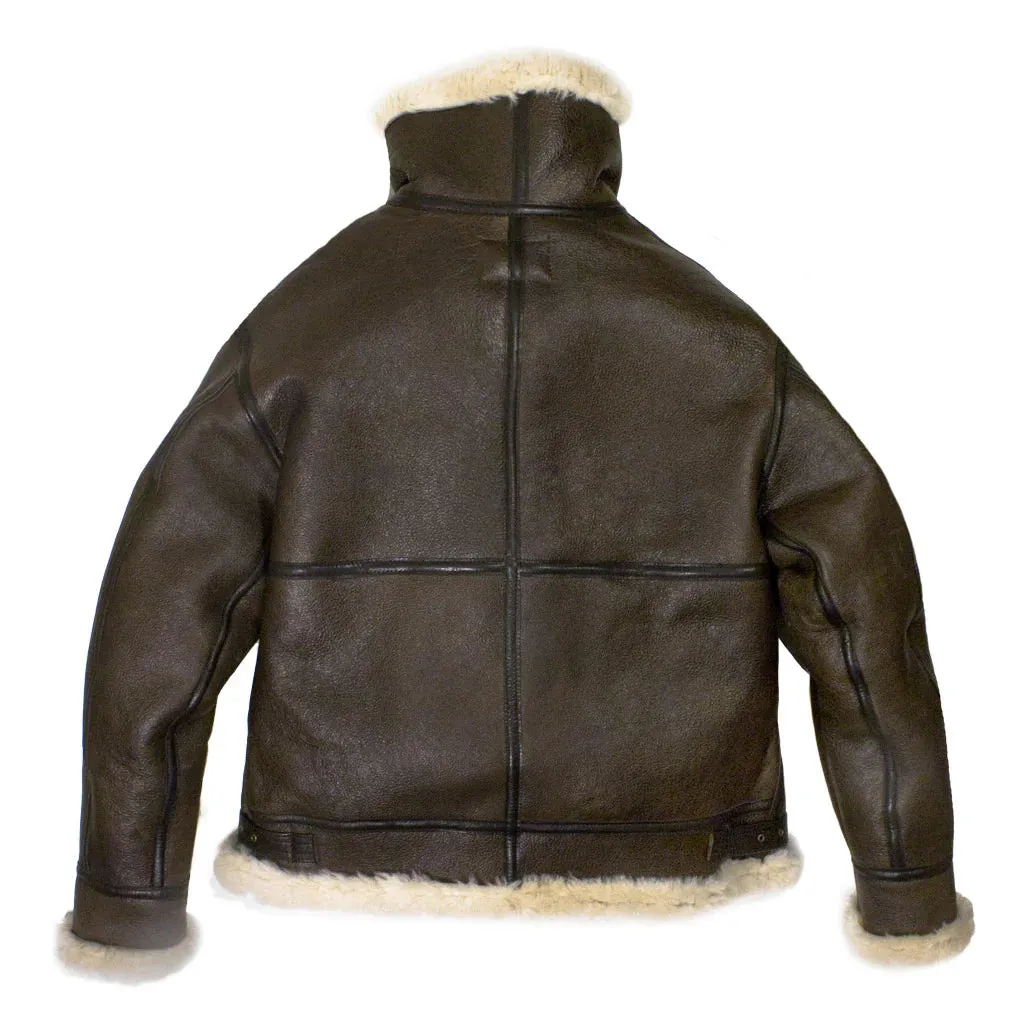 Cockpit USA Men's B-3 Sheepskin Bomber Jacket