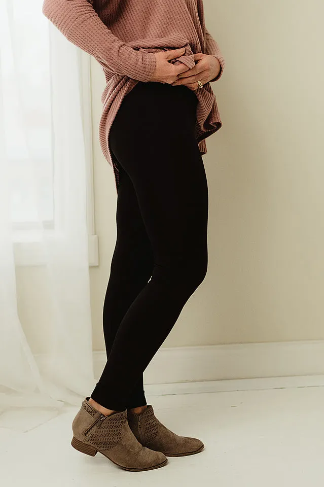 Curvy Fleece Leggings