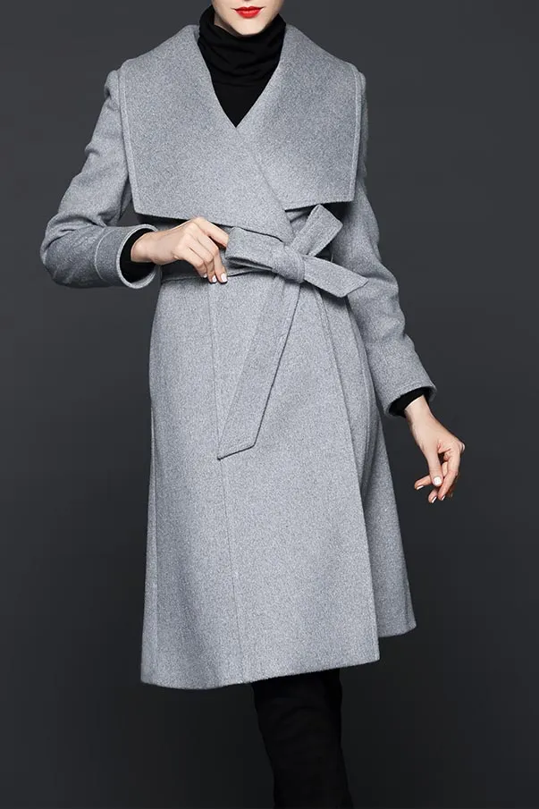 Daphne Winter Wool Blended Coat