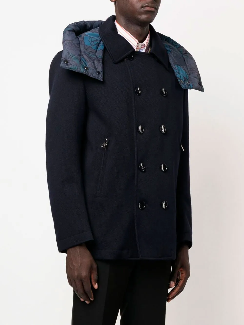 Double-breasted coat