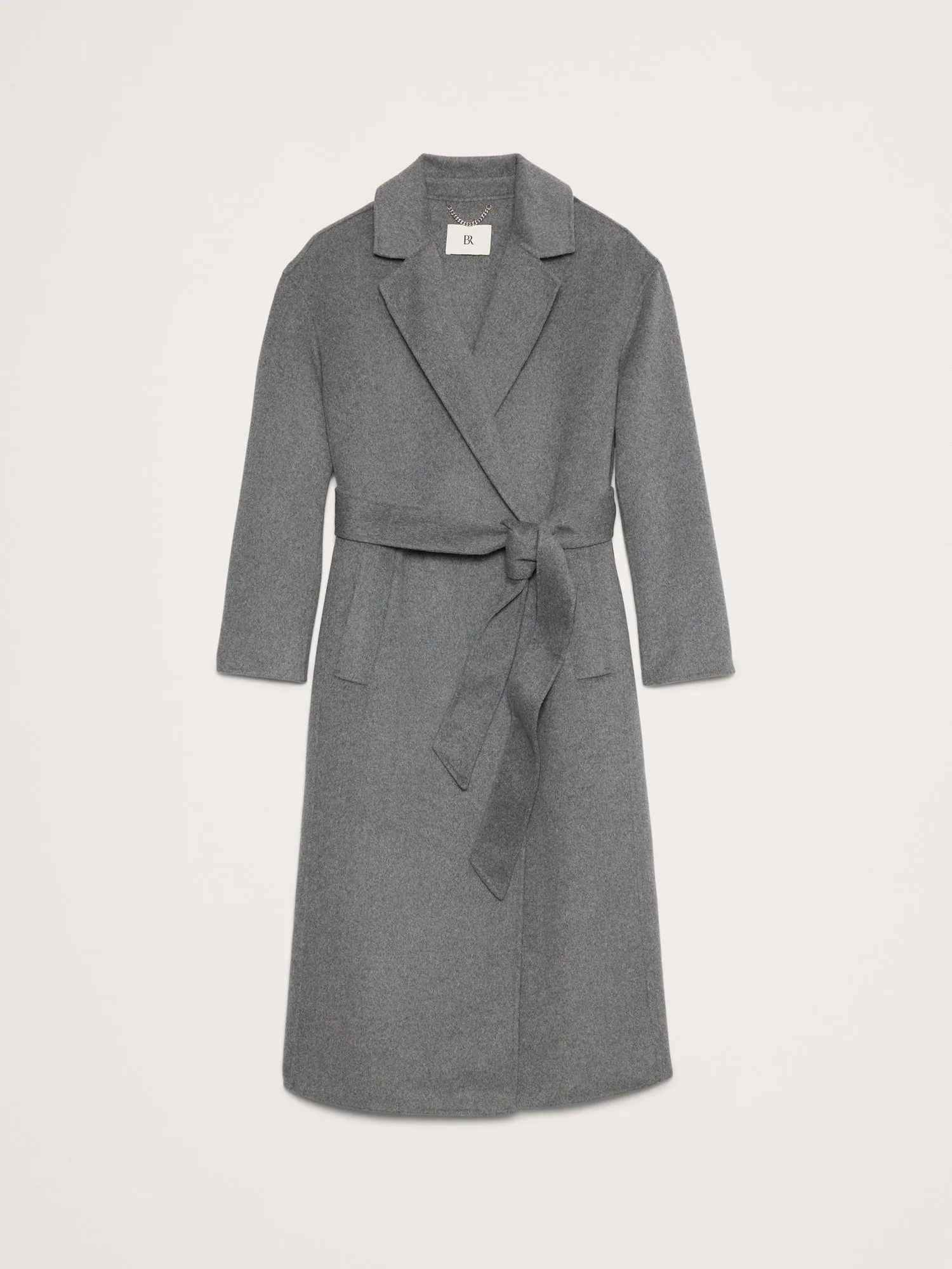 Double-Faced Wrap Coat