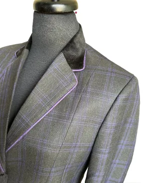 English Show Coat Charcoal and Grey *One only*