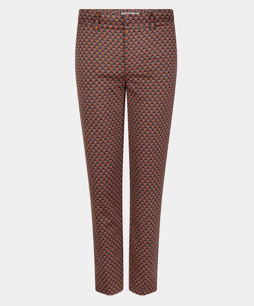 ESQ Scalloped Print Chino