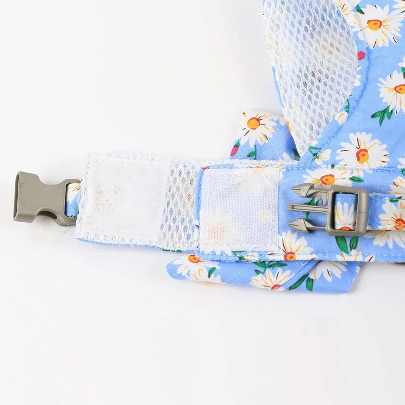 Floral Bowknot Clothes Cat & Small and Medium Dog Vest