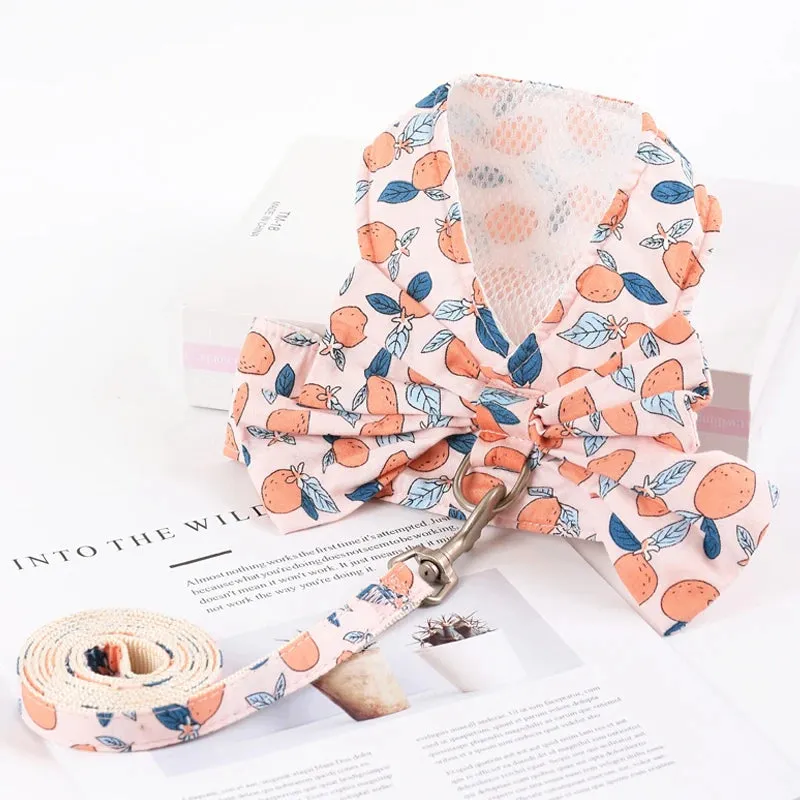 Floral Bowknot Clothes Cat & Small and Medium Dog Vest