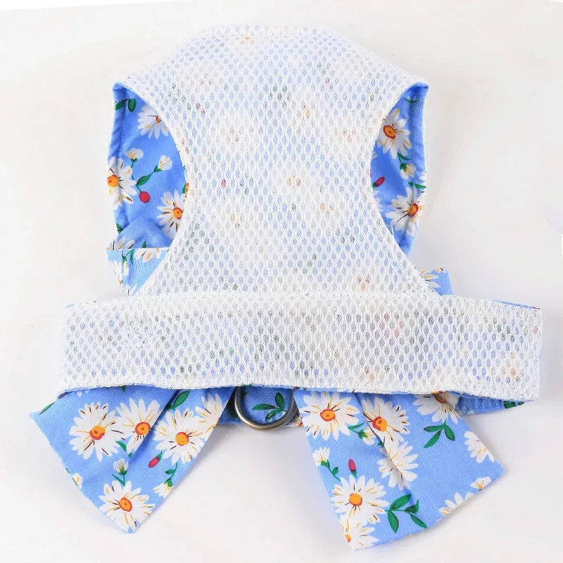 Floral Bowknot Clothes Cat & Small and Medium Dog Vest