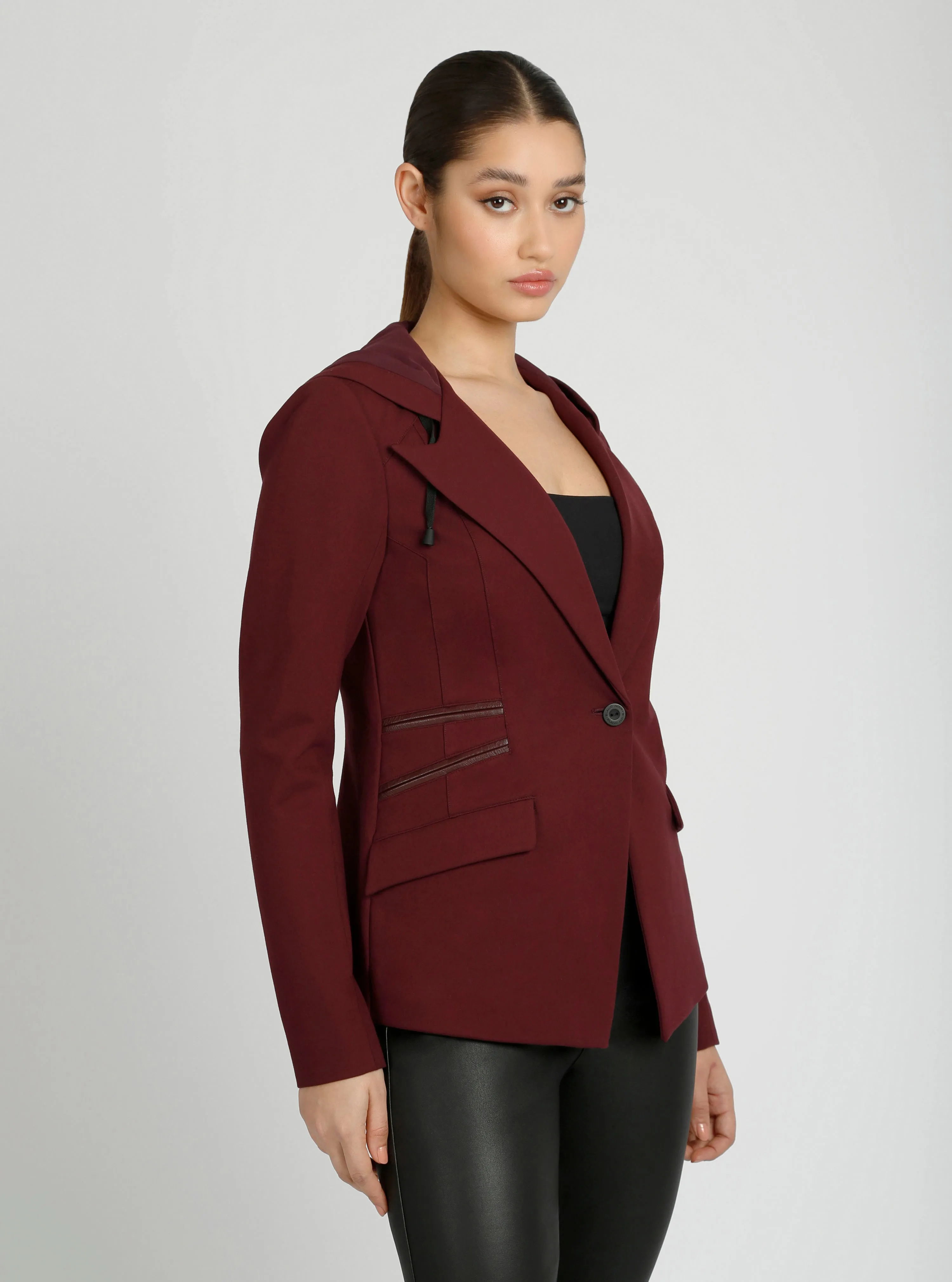 Gayatri Hooded Blazer
