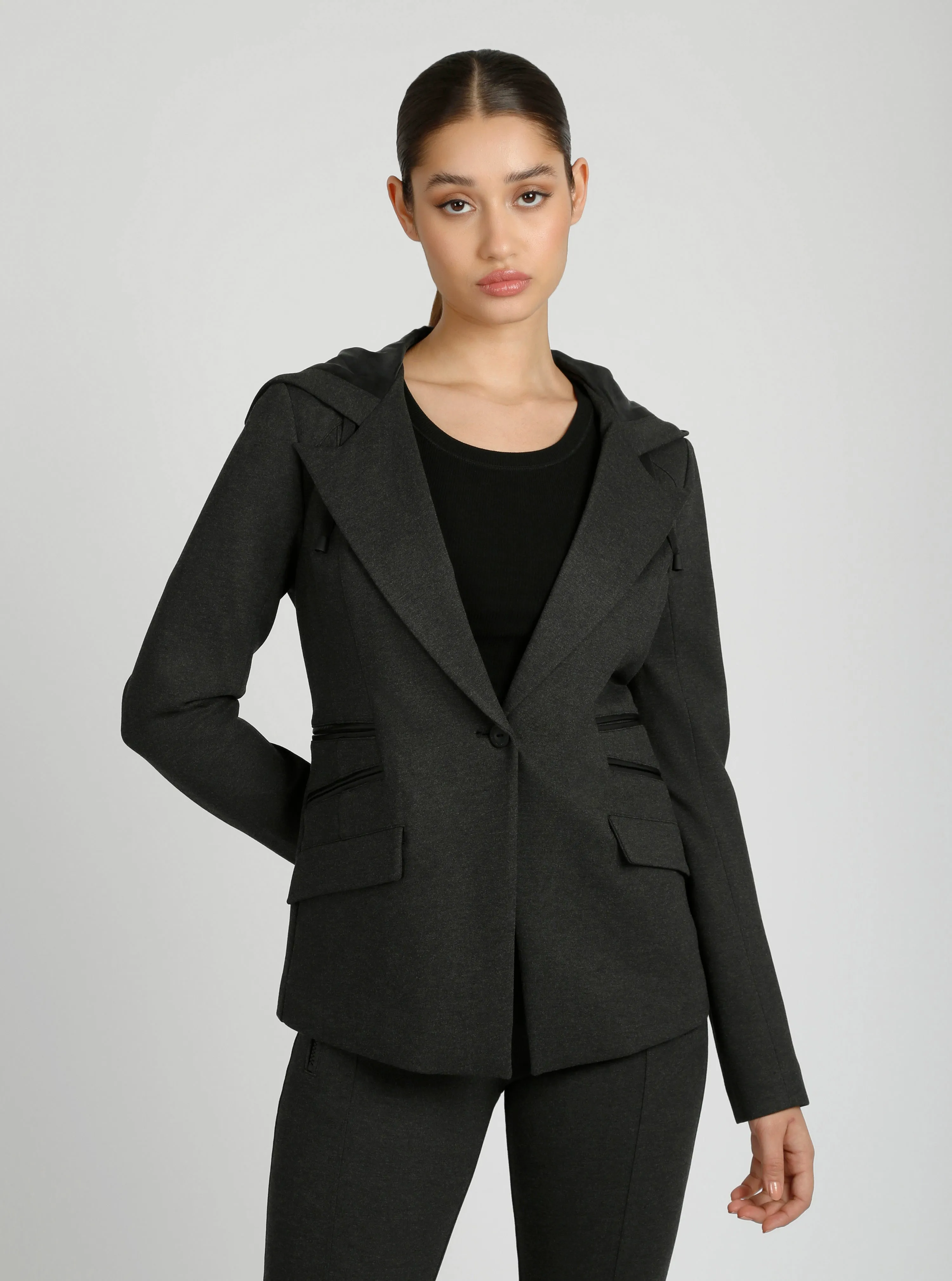 Gayatri Hooded Blazer
