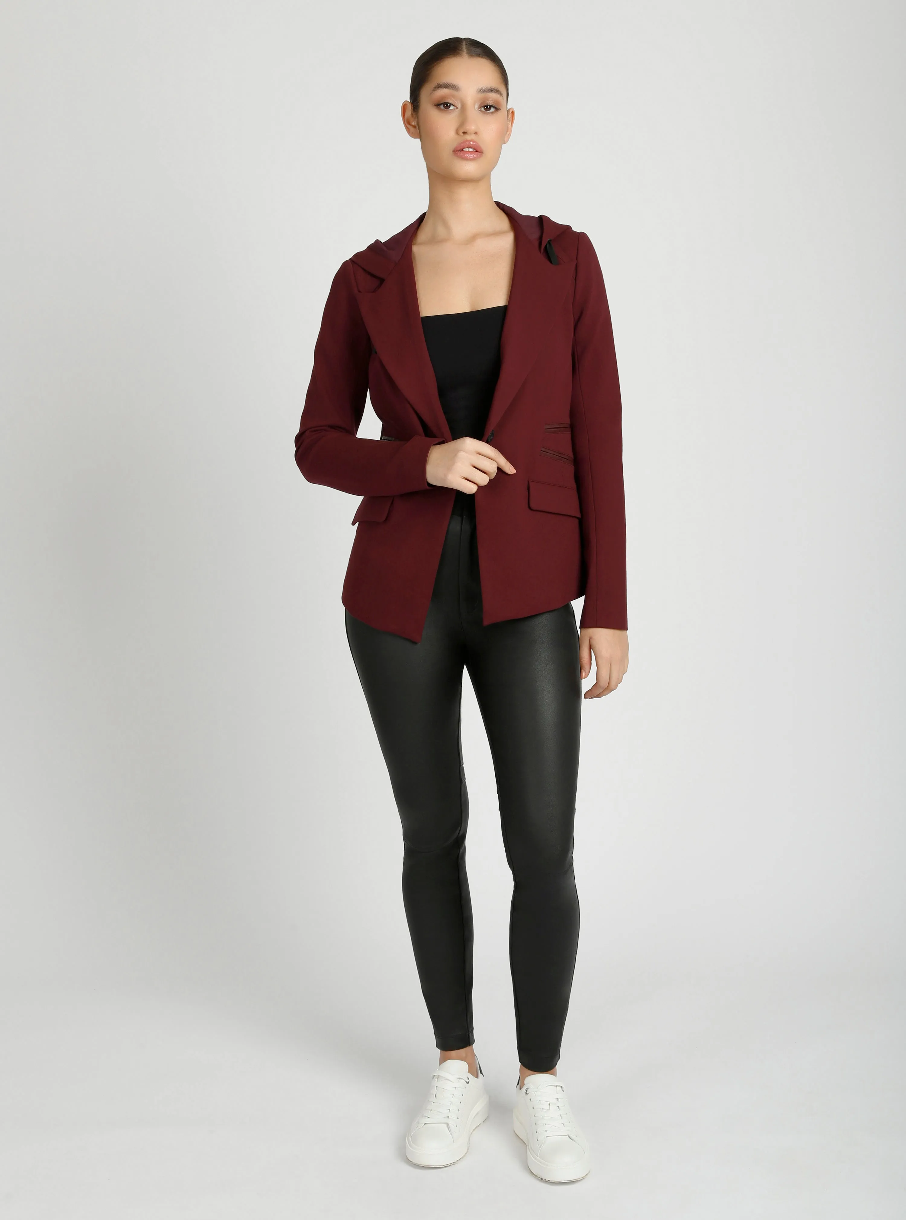Gayatri Hooded Blazer