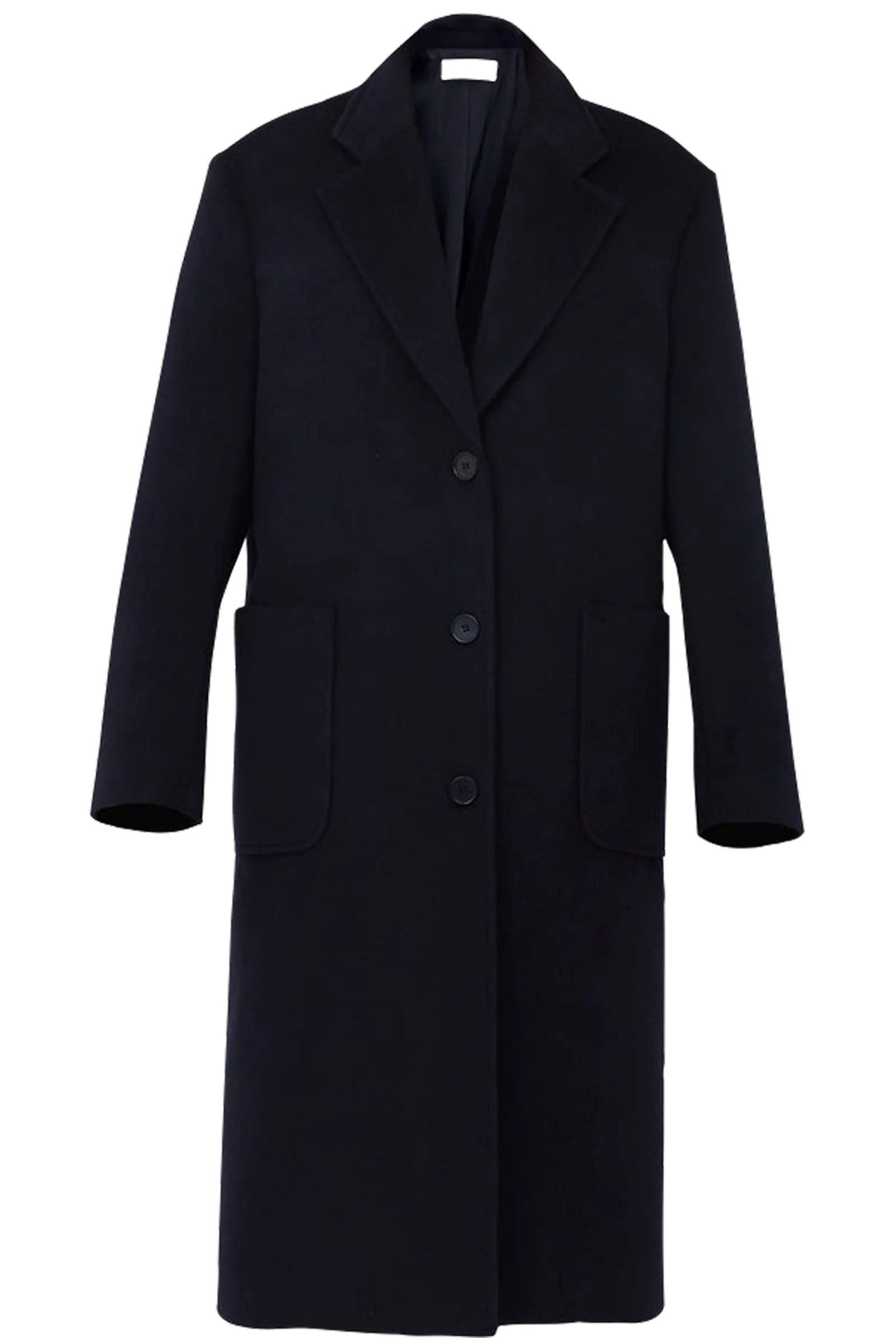 Grandpa Coat In Wool Cashmere