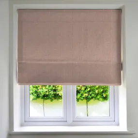 Herringbone Lilac Purple Roman Blind