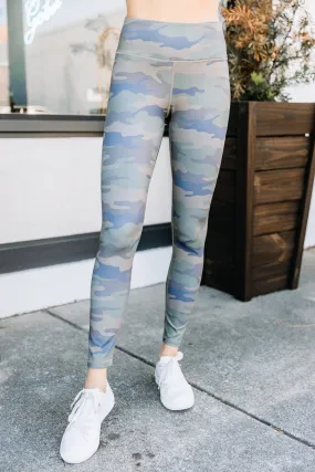 How It Goes Gray Camo Leggings