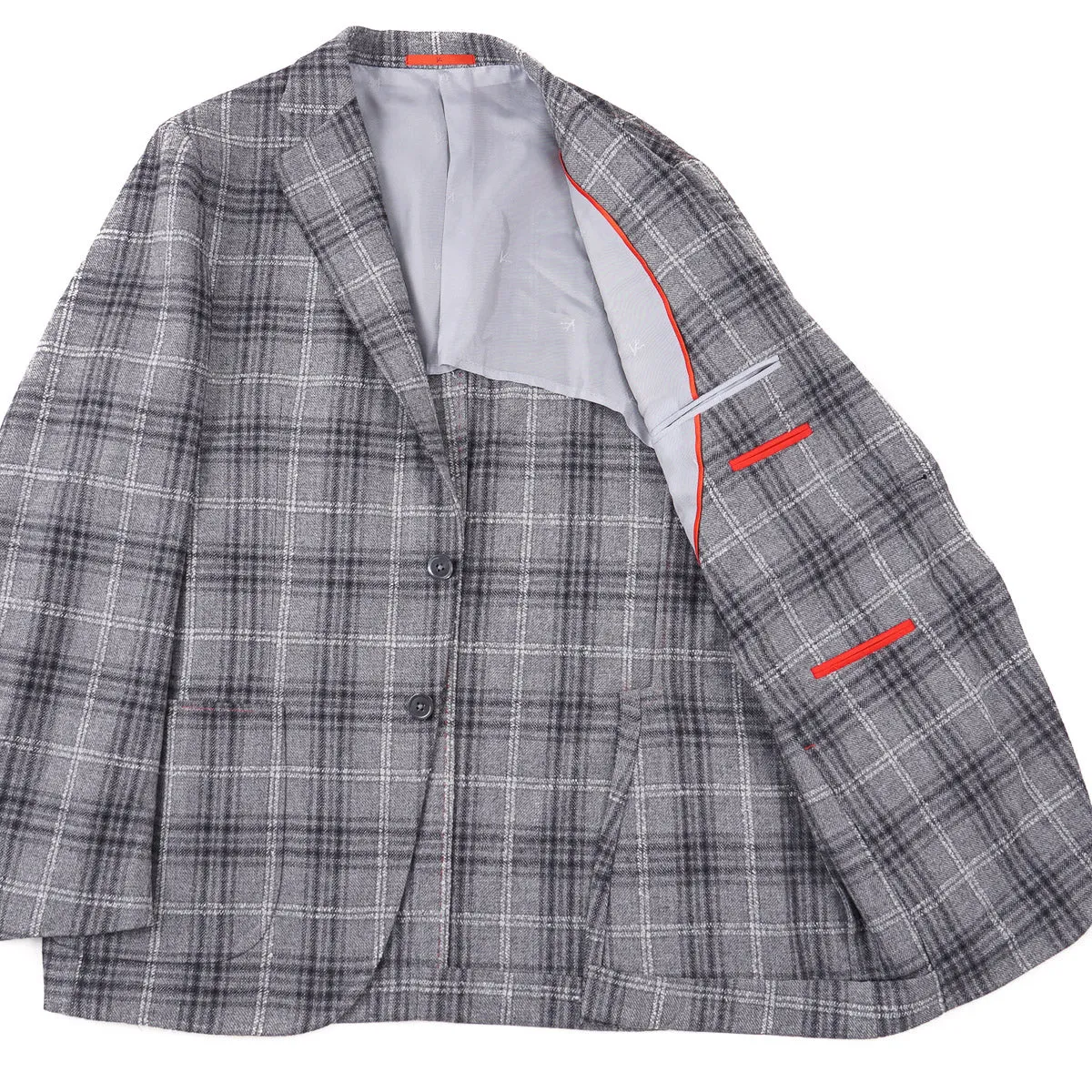 Isaia Llama-Wool-Silk Sport Coat