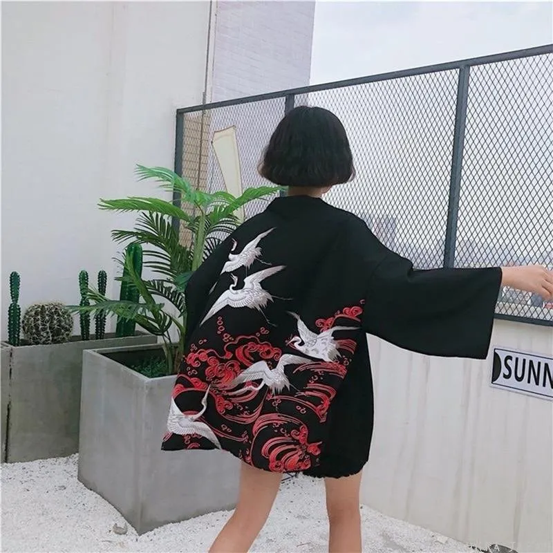 Japanese Kimono Cardigan Hakucho V2