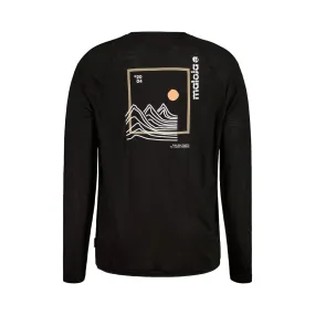 Jersey Maloja Mens TraunsteinM - Deep Black