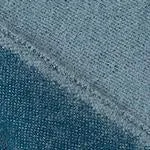 Jonava Merino Wool Blanket [Green grey/Teal]
