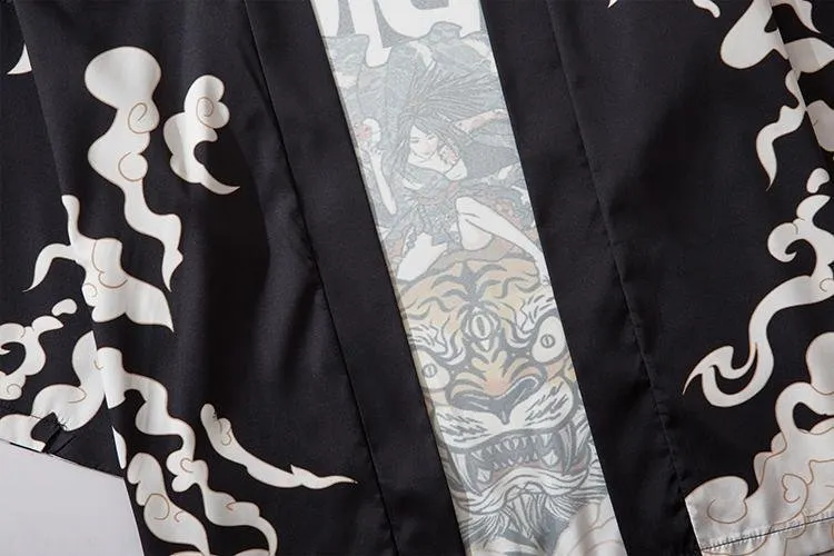 Kimono Cardigan The Tiger Warrior