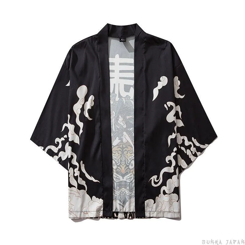 Kimono Cardigan The Tiger Warrior
