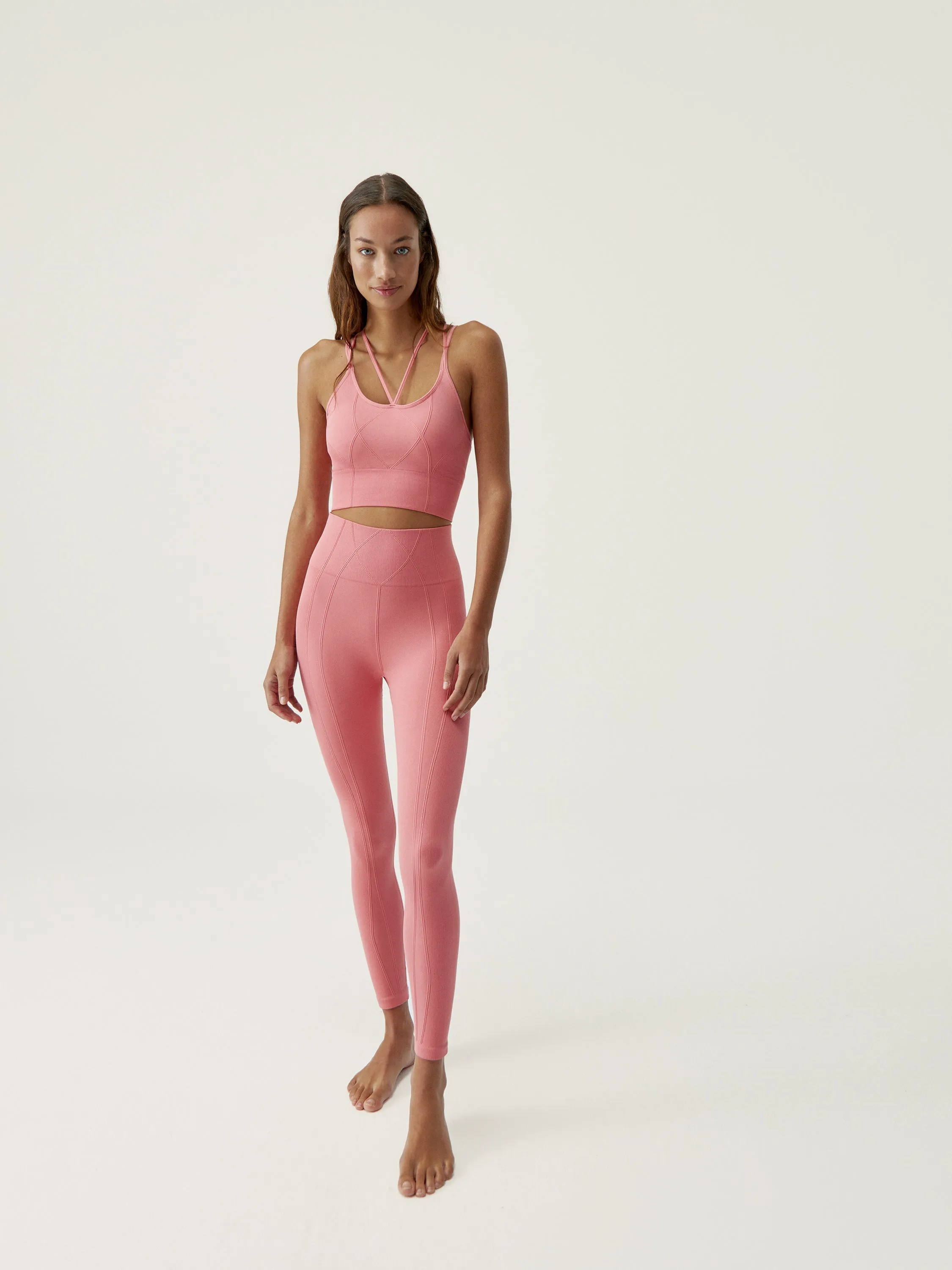 Legging Selene - Pêche Rose