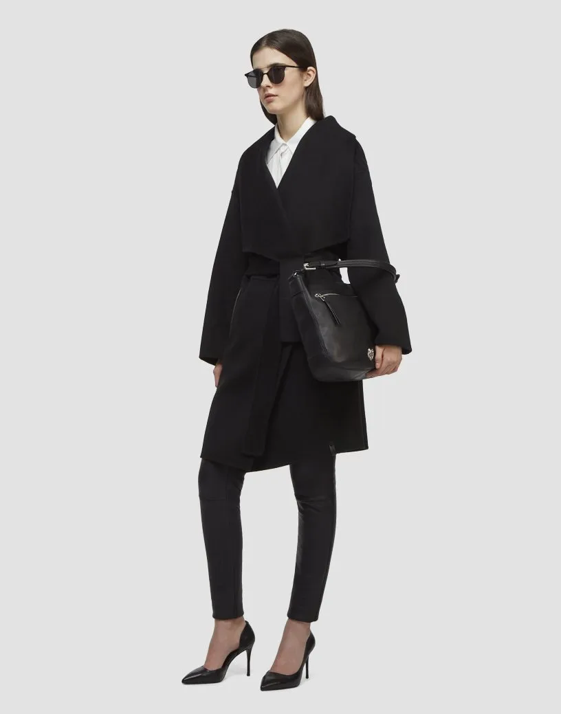 MARSALA WOOL COAT