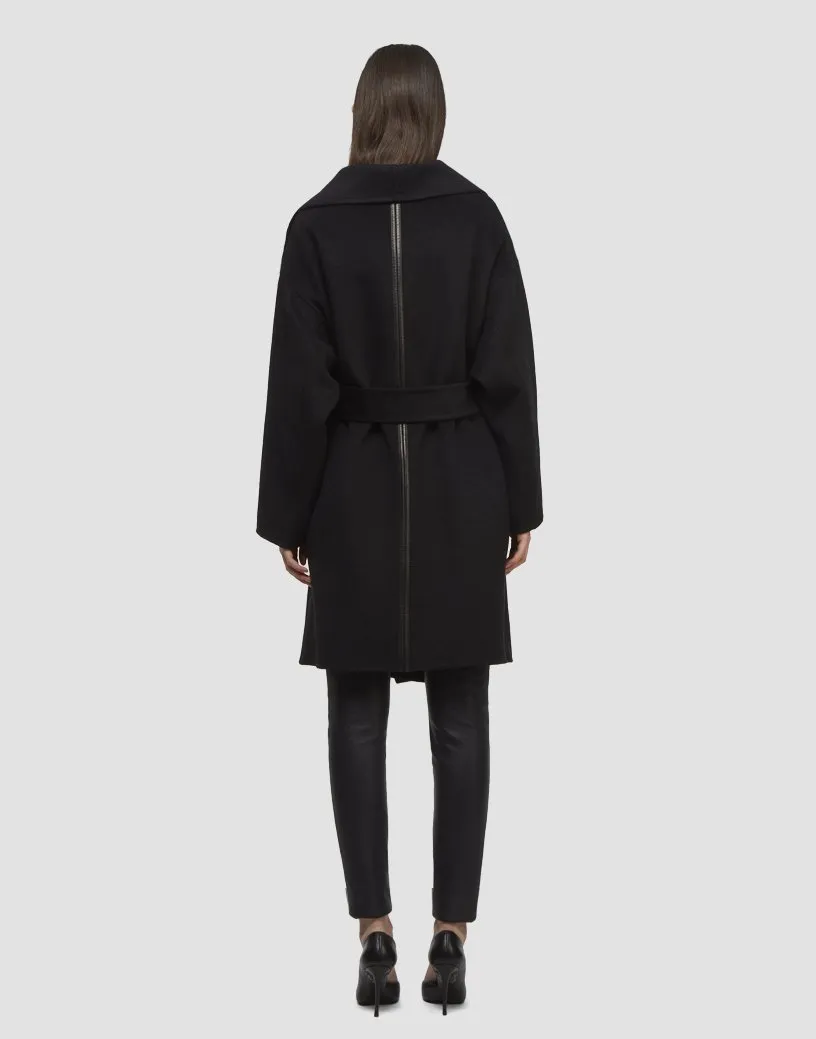 MARSALA WOOL COAT