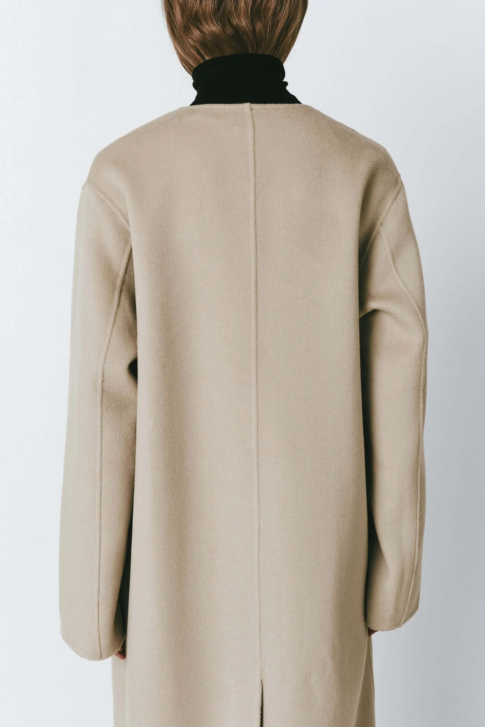 Mathé Belted Double-Faced Coat