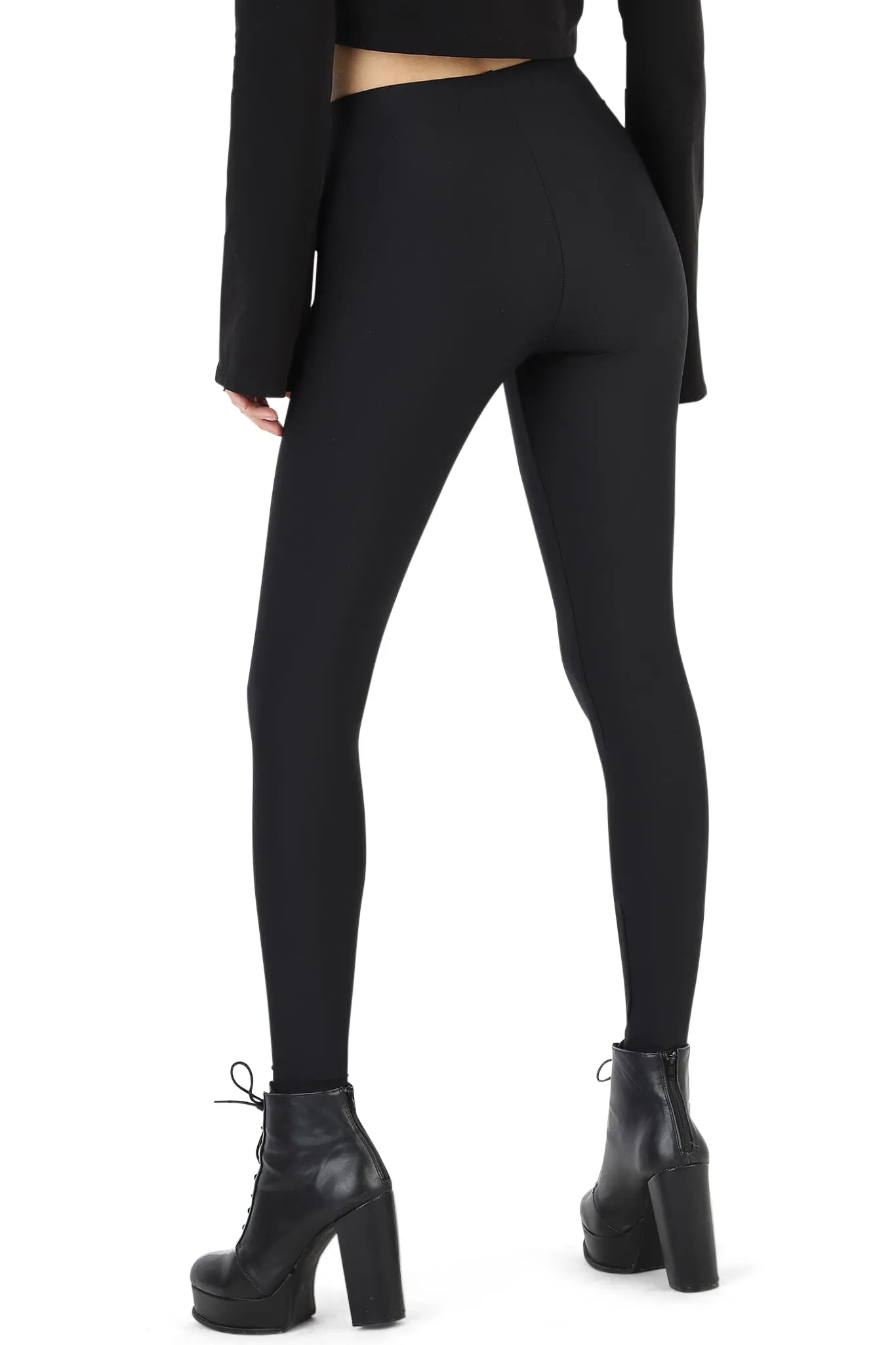 Matte Black Leggings