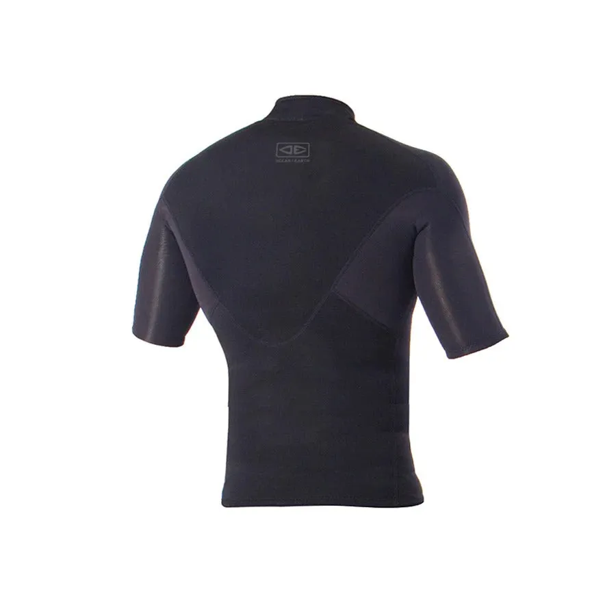 MEN DOUBLE BLACK SS VEST 1.5